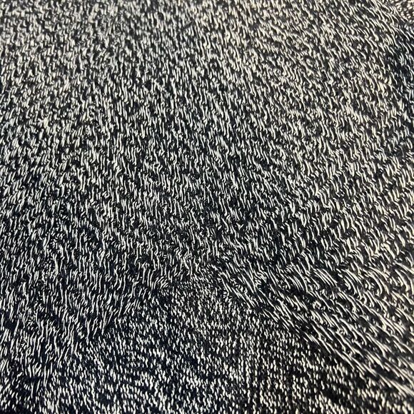 Black and white Calvin Klein flare bottom gathered waist large - Picture 9 of 11